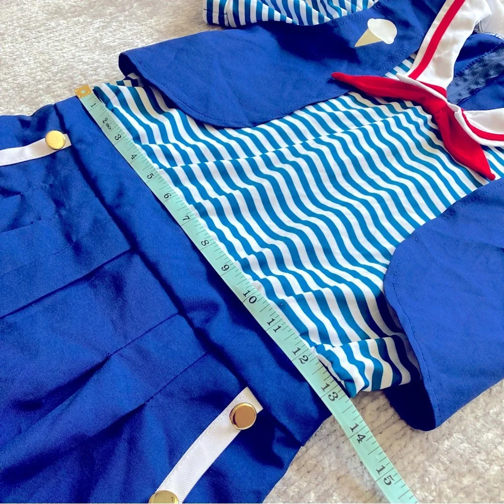Stranger Things Girls XL Scoops Ahoy‎ Costume | Robin Outfit Kids 14/16 Cosplay